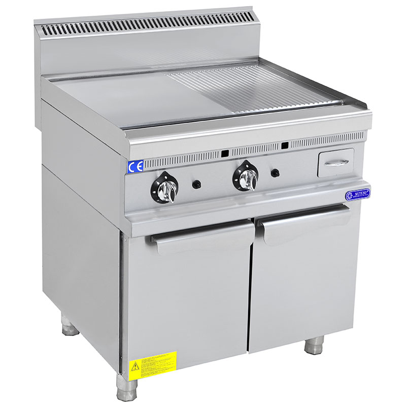 CABINET GAS GRILL (HALF GROOVE PLATE)